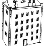 Coloring Pages of Houses and Buildings