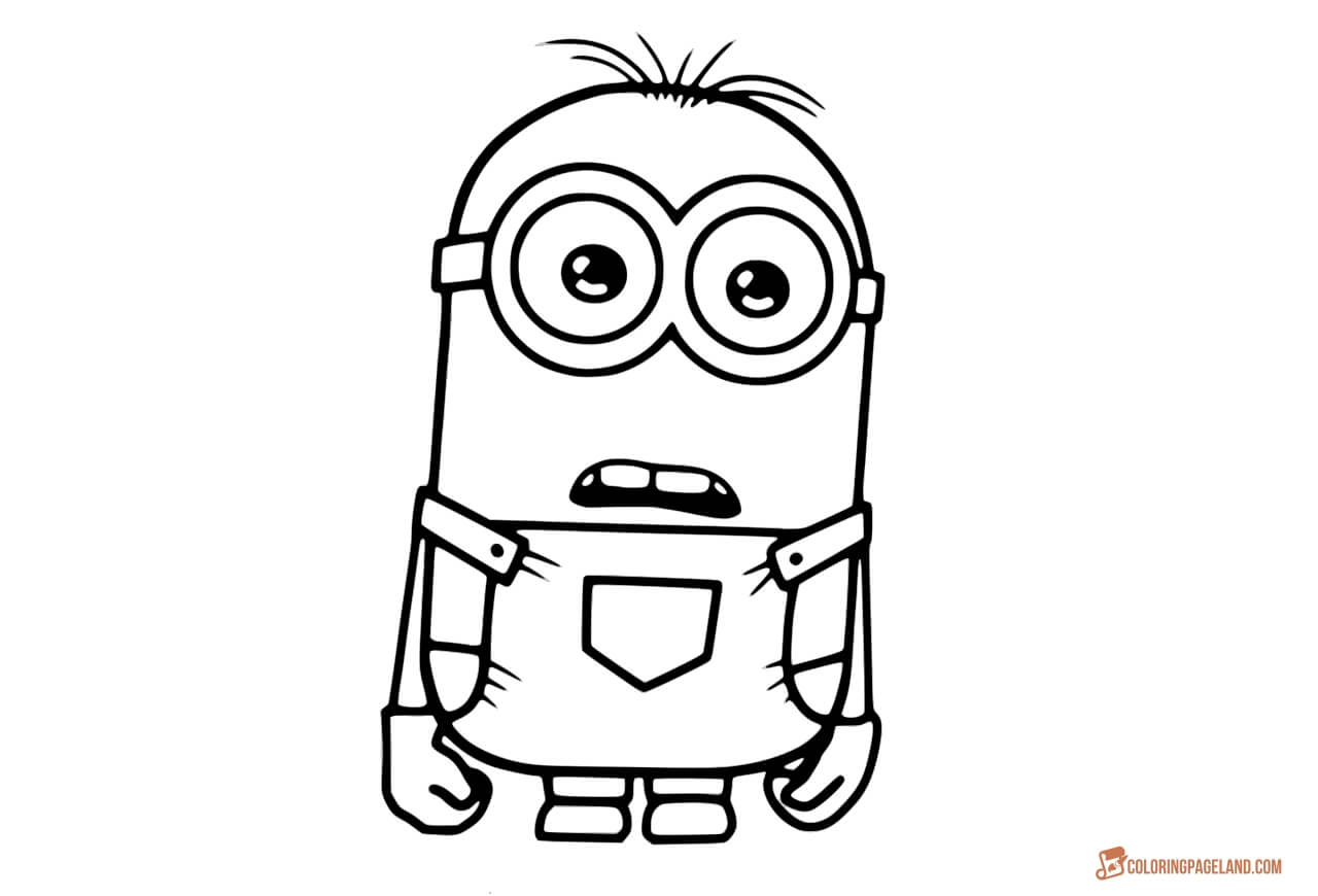 Free Minion Coloring Pages to Print