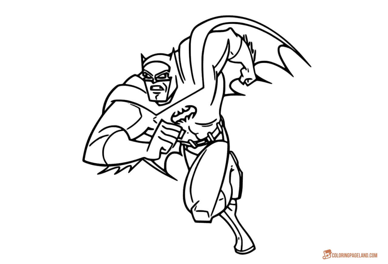 The Best of Batman Coloring Pages