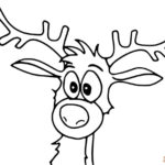 Coloring Pictures of Rudolph the Red-Nosed Reindeer