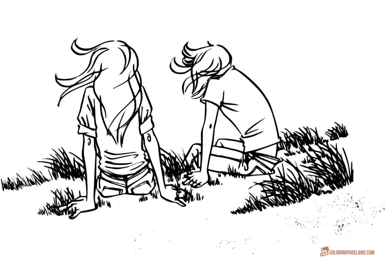 Coloring Pages about Love