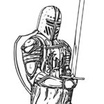 Exciting Knight Coloring Book