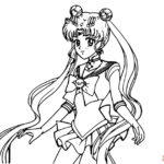 New Coloring Book Pages of  Sailor Moon