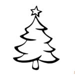 Original Coloring Pictures of Christmas Trees