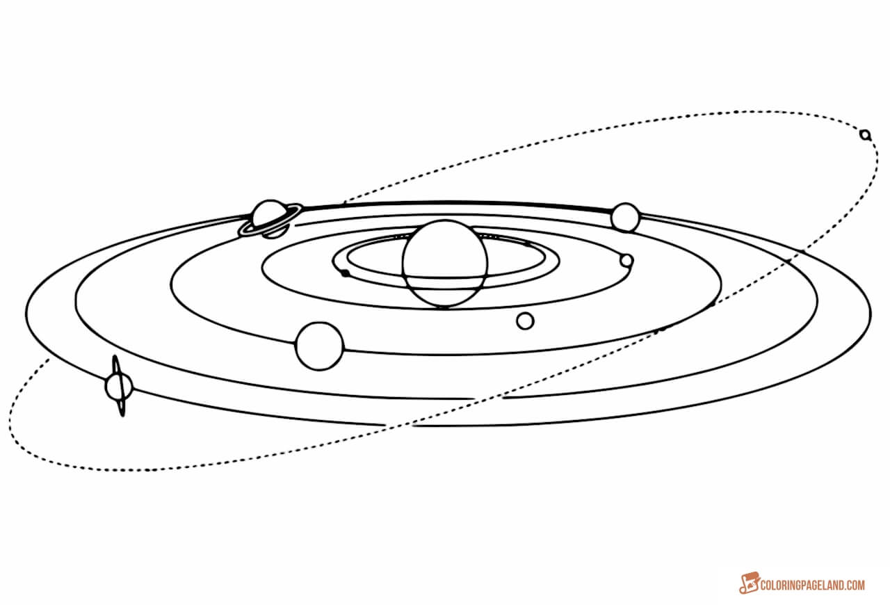 Realistic Coloring Pictures of the Planets