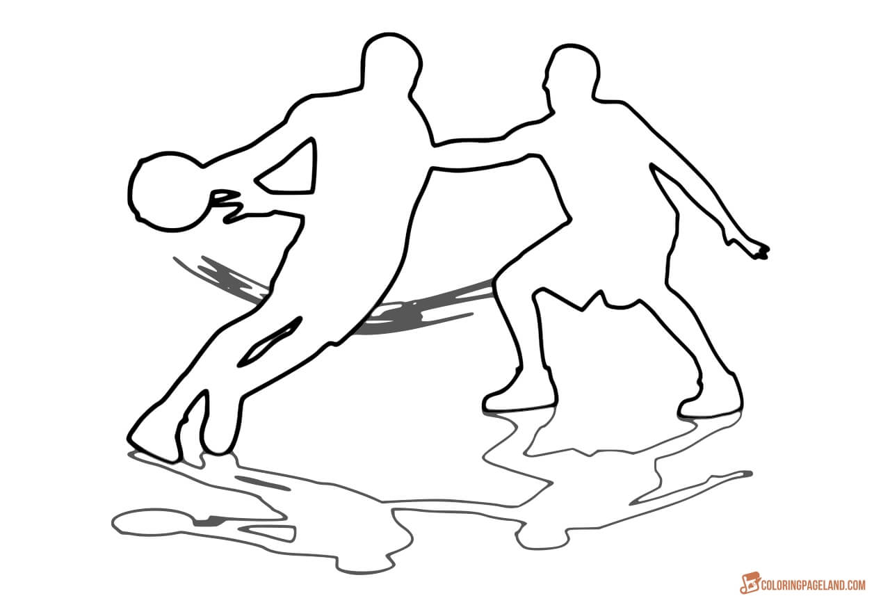 Coloring Images of Basketball